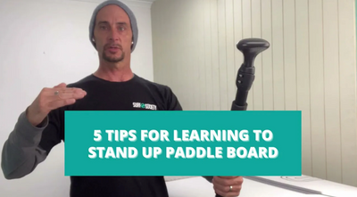5 tips for learning to stand up paddleboard (SUP)
